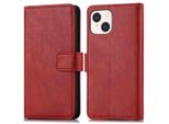 Custodia Per Cellulare Imoshion Per Apple Iphone 13/Apple Iphone 14 - Cover Flip A Libro - Rosso