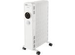 Radiatore A Olio Riscaldatore Elettrico Radiatore Alettato Riscaldante 2000W / 2300W / 2500W, Watt:2000W