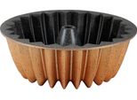 Serenk Fun Cooking Star Teglia Per Bundt, Tortiera Rotonda, Teglia Per Bundt Con Rivestimento Antiaderente, 26 Cm, Giallo, TüRkiye
