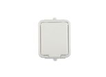 Cedar Presa Singola Ermetica 16A IP44 Bianco Nt-130H NT130H01