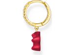 Thomas Sabo - CR726-414-10 - Creolo Singolo - Argento 925 - Donna - Orso D'oro