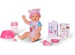 Baby Born Emma - Bambola Alta 43 Cm - 10 Funzioni Con Accessori E Tutina - Funziona Completamente Senza Batterie - Adatto Per Bambini A Partire Dai 3 Anni Di Età