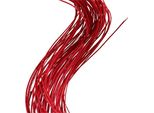 Ting Ting Curly Decorazioni 60 Cm Rosso 40 Pezzi - Idee Decorative In Midollino, 40 Pezzi