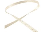 Nastro Da Regalo Crema 15 Mm X 20 M - Nastro Da Matrimonio Nastro Decorativo Con Cuori