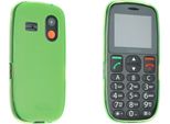 Caseroxx Cover Protettiva In Tpu Compatibile Con Gigaset GL395, Custodia In Gomma Per Cellulare Verde