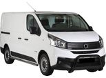 Barra Di Protezione Paraurti Anteriore Per Fiat Talento 2016-2021 ø63Mm Acciaio Nero