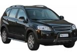 Barra Di Protezione Paraurti Anteriore Per Chevrolet Captiva 2006-2010 ø63Mm Acciaio Nero