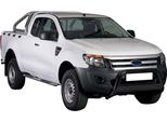 Barra Di Protezione Paraurti Anteriore Per Ford Ranger 2012-2015 ø63Mm Acciaio Protezione Nera