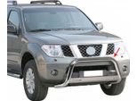 Barra Di Protezione Paraurti Anteriore Per Nissan Pathfinder 2005-2011 ø63Mm Acciaio Argento