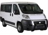 Barra Di Protezione Paraurti Anteriore Per Fiat Ducato 2006-2013 ø63Mm Acciaio Protezione Nera