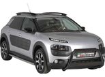 Barra Di Protezione Paraurti Anteriore Per Citroen C4 Cactus 2014-2020 ø63Mm Acciaio Nero
