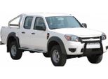 Barra Di Protezione Paraurti Anteriore Per Ford Ranger 2009-2011 ø63Mm Acciaio Protezione Nera