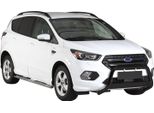 Barra Di Protezione Paraurti Anteriore Per Ford Kuga 2017-2019 ø63Mm Acciaio Nero Protezione