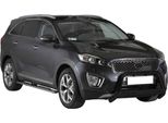 Barra Di Protezione Paraurti Anteriore Per Kia Sorento 2014-2017 ø63Mm Acciaio Nero Protezione
