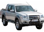Barra Di Protezione Paraurti Anteriore Per Ford Ranger 2007-2009 ø63Mm Acciaio Protezione Nera