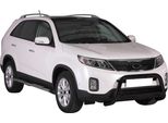 Barra Di Protezione Paraurti Anteriore Per Kia Sorento 2012-2015 ø63Mm Acciaio Nero Protezione