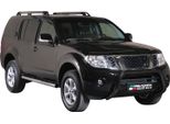 Barra Di Protezione Paraurti Anteriore Per Nissan Pathfinder 2010-2013 ø76Mm Protezione Nera