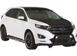Barra Di Protezione Paraurti Anteriore Per Ford Edge 2014-2018 ø63Mm Acciaio Nero Protezione
