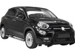 Barra Di Protezione Paraurti Anteriore Per Fiat 500X 2014-2018 ø63Mm Acciaio Protezione Nera