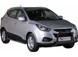 Barra Di Protezione Paraurti Anteriore Per Hyundai Ix35 2009-2015 ø63Mm Acciaio Nero