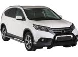 Barra Di Protezione Paraurti Anteriore Per Honda CR-V 2012-2015 ø63Mm Acciaio Nero Protezione