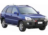 Barra Di Protezione Paraurti Anteriore Per Kia Sportage 2004-2008 ø63Mm Acciaio Nero