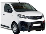 Barra Di Protezione Paraurti Anteriore Per Opel Vivaro 2019-2025 ø63Mm Acciaio Nero Protezione