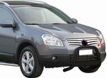 Barra Di Protezione Paraurti Anteriore Per Nissan Qashqai +2 2008-2013 ø63Mm Acciaio Nero
