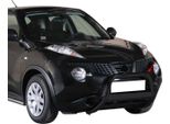 Barra Di Protezione Paraurti Anteriore Per Nissan Juke 2010-2019 ø63Mm Acciaio Protezione Nera