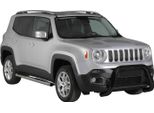 Barra Di Protezione Paraurti Anteriore Per Jeep Renegade 2014-2017 ø76Mm Acciaio Nero