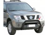 Barra Di Protezione Paraurti Anteriore Per Nissan Pathfinder 2005-2011 ø76Mm Acciaio Nero