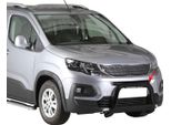 Barra Di Protezione Paraurti Anteriore Per Peugeot Rifter 2018-2021 ø63Mm Acciaio Nero