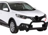Barra Di Protezione Del Paraurti Anteriore Per Renault Kadjar 2015-2018 ø63Mm Acciaio Nero