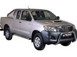 Barra Di Protezione Paraurti Anteriore Per Toyota Hilux 2011-2015 ø76Mm Acciaio Protezione Argento