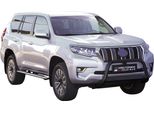 Protezione Paraurti Anteriore Per Toyota Land Cruiser Prado J150 2018-2025 ø63 Nero