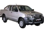 Barra Di Protezione Paraurti Anteriore Per Toyota Hilux 2011-2015 ø76Mm Acciaio Nero