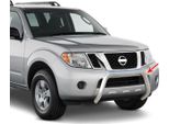 Barra Di Protezione Paraurti Anteriore Per Nissan Pathfinder 2005-2011 ø76Mm Acciaio Argento