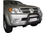 Barra Di Protezione Paraurti Anteriore Per Toyota Hilux 2006-2011 ø63Mm Acciaio Nero