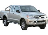 Barra Di Protezione Paraurti Anteriore Per Toyota Hilux 2006-2011 ø76Mm Acciaio Protezione Argento