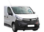 Barra Di Protezione Paraurti Anteriore Per Opel Vivaro 2014-2018 ø63Mm Acciaio Nero Protezione