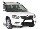 Barra Di Protezione Paraurti Anteriore Per Skoda Yeti 2014-2017 ø63Mm Acciaio Protezione Nera