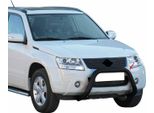 Barra Di Protezione Paraurti Anteriore Per Suzuki Grand Vitara 2009-2011 ø76 Acciaio Nero