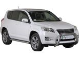 Barra Di Protezione Paraurti Anteriore Per Toyota RAV4 XA30 2010-2012 ø76Mm Acciaio Argento