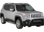 Barra Di Protezione Paraurti Anteriore Per Jeep Renegade 2014-2017 ø63Mm Acciaio Nero