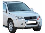 Barra Di Protezione Paraurti Anteriore Per Suzuki Grand Vitara 2009-2011 ø76Mm Acciaio Argento