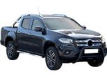 Barra Di Protezione Paraurti Anteriore Per Mercedes Classe X 2017-2020 ø76Mm Acciaio Nero