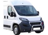 Barra Di Protezione Del Paraurti Anteriore Per Peugeot Boxer 2014-2025 ø63Mm Acciaio Argento