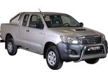 Barra Di Protezione Paraurti Anteriore Per Toyota Hilux 2011-2015 ø63Mm Acciaio Protezione Argento