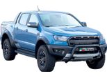 Barra Di Protezione Paraurti Anteriore Per Ford Ranger Raptor 2019-2025 ø76Mm Acciaio Nero