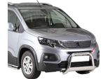 Barra Di Protezione Del Paraurti Anteriore Per Peugeot Rifter 2018-2021 ø63Mm Acciaio Argento